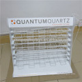 Multi-Function Counter Top Wire Mesh Multi-Layer Square Shape Sample Wall Tile Display Rack